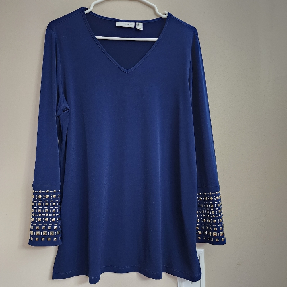 Women blouse Susan Graver blouse, US size M